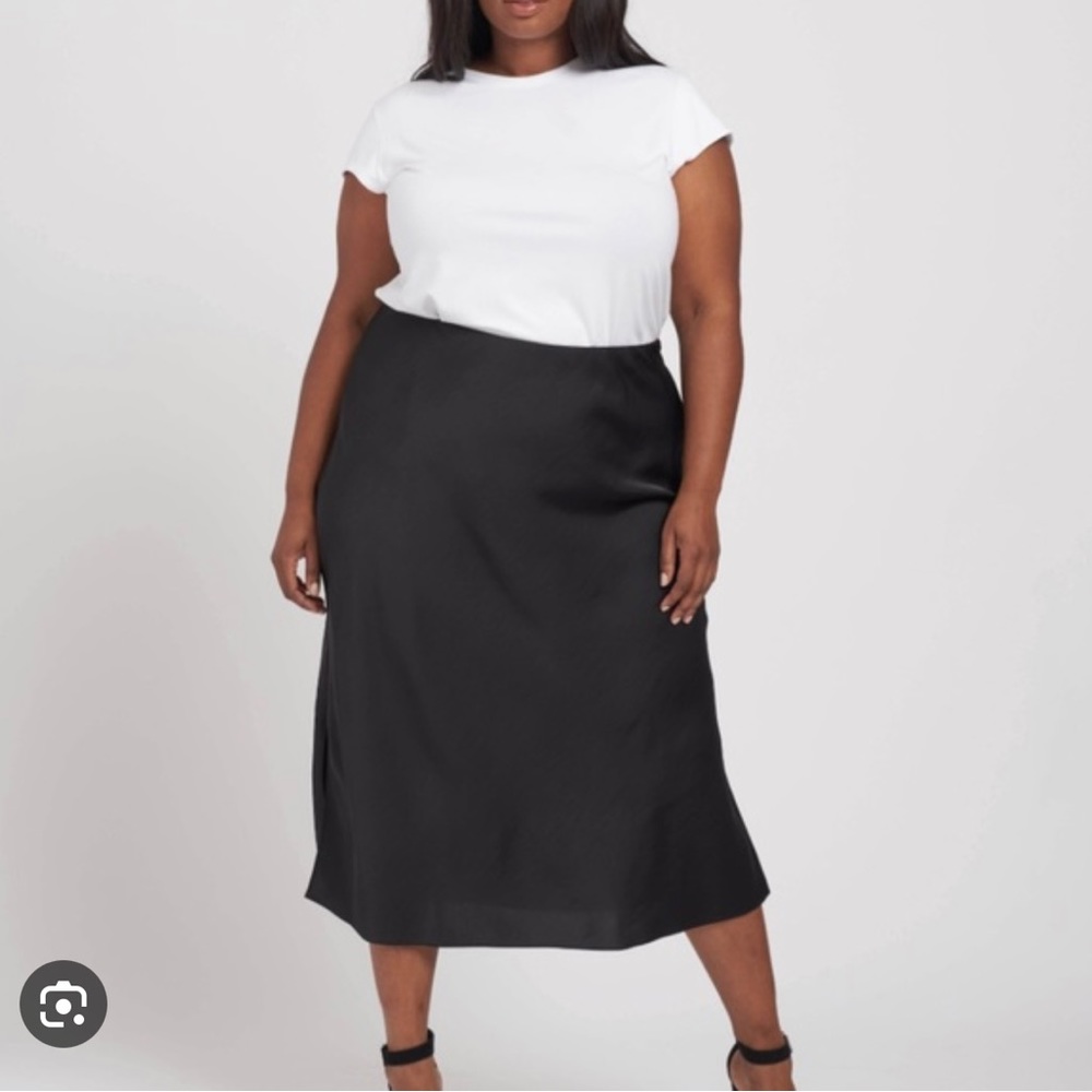 Universal Standard CeeCee Midi Bias Skirt